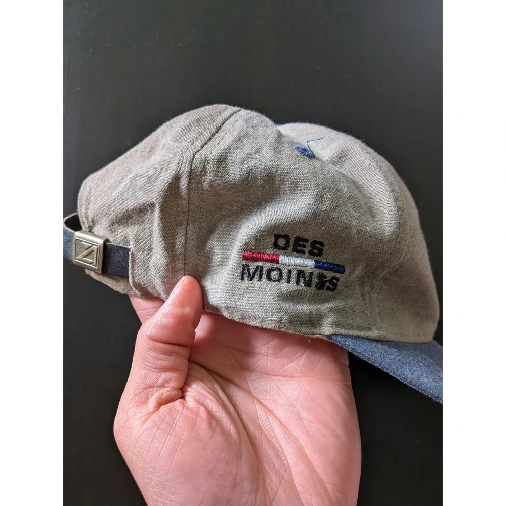 1999 US Senior Open Des Moines‎ Hat Golf Strapback By Ahead Multicolor OSFM